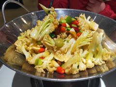 砂煲有机花菜-香丰阁·烤鸭·川湘菜(清河店)