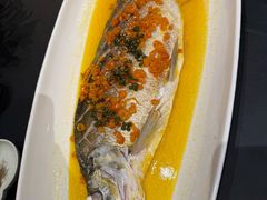 白鱼虾籽椒麻蒸-江南雅厨(李公堤店)