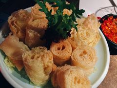 炸豆皮-左庭右院鲜牛肉火锅(新梅广场店)