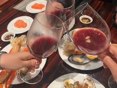 -广州万富希尔顿酒店·感趣自助餐厅·金秋蟹宴生蚝海鲜刺身烧烤