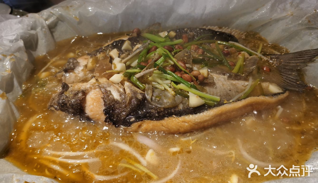 刚上来时是用纸裹着的，然后加热