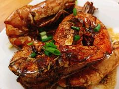 油焖海虾-北海银滩皇冠假日酒店-德丰楼中餐厅