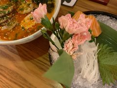三文鱼刺身-栖川山葵家·寿喜锅·日式料理(龙湖北城天街商场店)