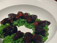 葱烧花枝酿羊肚菌-曾宴·楚菜(湖北省博物馆店)