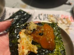 -草家酱蟹炭火烤肉店(珲春南路一店)
