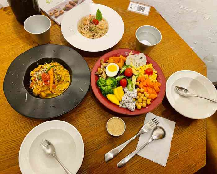 三喜轻食61沙拉"今天有一点点小雨,夏日炎热,来吃个沙拉非.