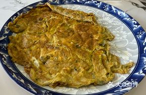 Wild Onion Omelette