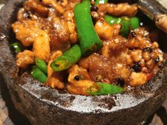 石锅杭椒牛蛙-桂满陇-西湖船宴(西单大悦城店)