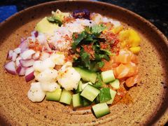 经典海鲜碎丁色拉-老乾杯和牛烧肉(王府中环店)