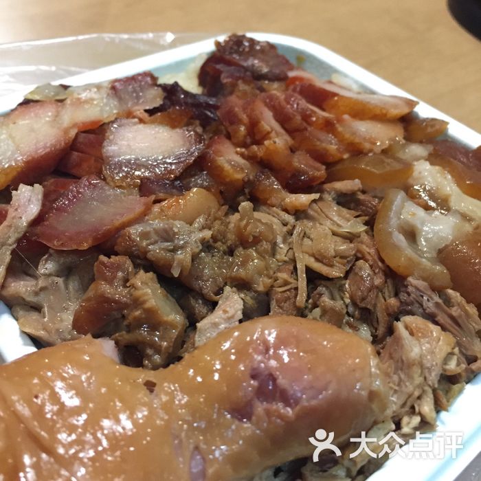 蒸味无骨猪脚饭蜜汁叉烧饭图片-北京快餐简餐-大众点评网