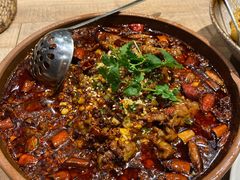 水煮牛肉-川旺角川粤融合菜•海景餐厅(星海广场店)