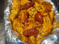 炭烧地瓜-高家烧鸽子烧烤店63年