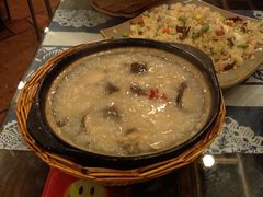 香菇鸡粥-吴家·非遗淮扬小馆(镇江万达广场店)