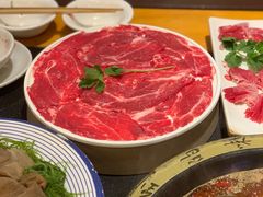 现切黄牛肉-一斗火锅·招财羊毛肚(北温泉九号店)