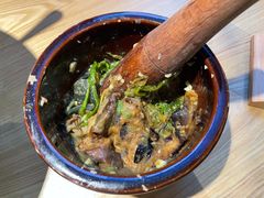 皮蛋青椒擂茄子-费大厨辣椒炒肉(皇庭广场店)