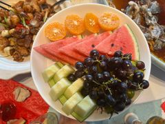 蔬菜果篮-鹊华居·地道鲁菜·海鲜·融合味(大明湖店)