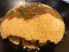 一个锅巴和时蔬-薇酌饮·陕西菜(南门外店)