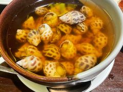 古越陈酿煮花螺-杭州西子湖四季酒店·金沙厅