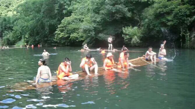永泰大樟溪:吕溪景区漂流