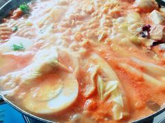 芝士年糕锅-欧巴来了韩式料理