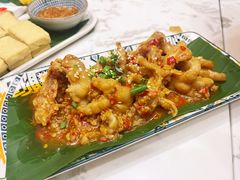 都想吃蒜香鸡脚-浩海火烧云傣家菜(蓝港店)