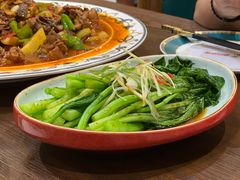 白灼菜心-亚克西姆新疆菜(库车店)