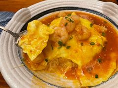 虾仁蛋包饭-坂吉屋·居酒屋深夜食堂(龙湖店)