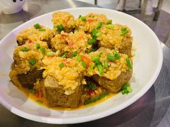 蒜香香炸臭豆腐-烎记烧烤(蓝天花园店)