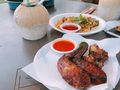 烤鸡翅-东海岸人工湖美食村