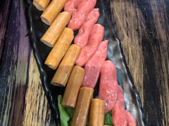 羊衣肠拼德国熏肠-吉志烤肉(太原总店)