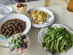 -七的湖·晚芳亭·阳澄湖农家菜·大闸蟹(莲花岛店)