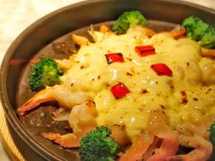 堂烹蒜蓉芝士虾-雀蓝川菜(奥体广场店)