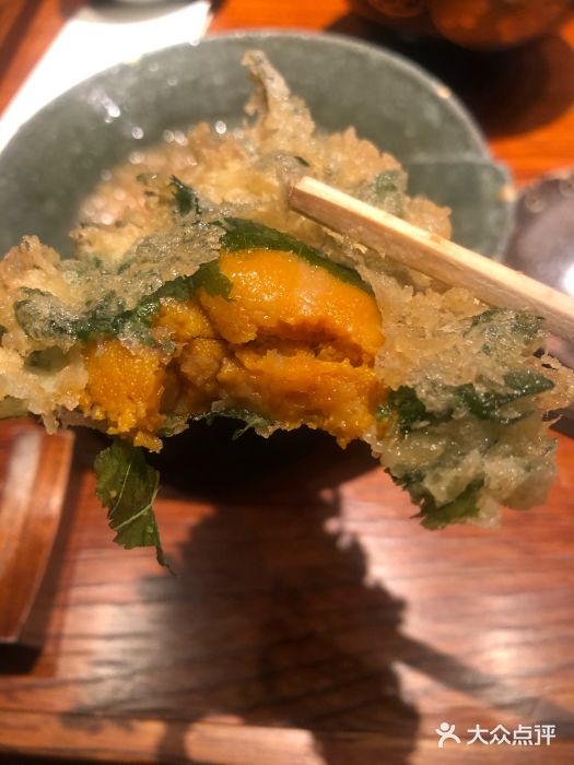みかわ是山居紫苏叶海胆图片