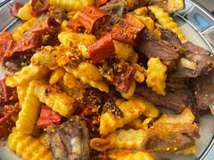 薯条爆羊排-疆里疆外·和田烤肉·清真