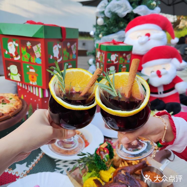 厦门音乐花园茶餐厅！圣诞氛围感满分！