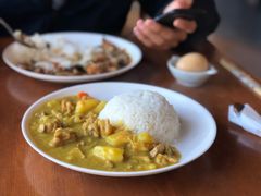 咖喱鸡肉饭-梦旅人咖啡馆快餐(成府路北河沿小区店)