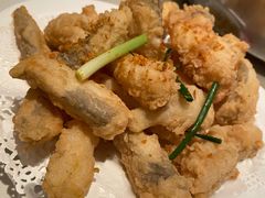 椒盐九肚鱼-肥仔文澳门猪骨煲(南京西路店)