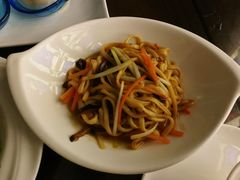 鲍汁伊面-广州塔晖粤轩中餐厅