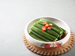 陈醋捞秋葵-清晖小苑·顺德菜(观澜湖新城店)
