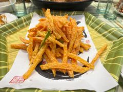 盐蛋黄红薯-鸿先阁·干煸虾(星沙店)
