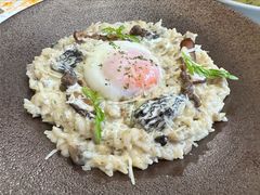 温泉蛋黑白松露野生杂菌烩饭-娜娜家•Nana's restaurant (南开大悦城店)