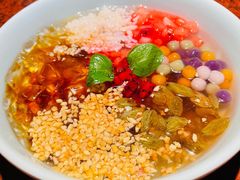 花田冰粉-绿茶餐厅(蓝色港湾店)