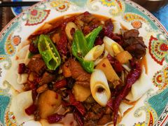 新疆沙湾大盘鸡-巴依老爷新疆美食(魏公村店)
