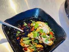 川香秘制脑花-老安火盆烤肉(金寨路店)