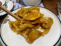 -东来菜馆•手抓海鲜家常菜•海鲜锅贴(鸽子窝店)