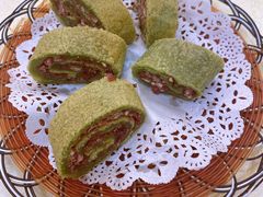 绿茶红豆薄撑-顺德人家食府(黄金广场店)