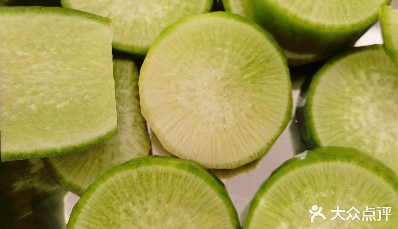 这个青色的水果萝卜，很清爽，热量低[种草][种草][种草]