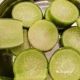 这个青色的水果萝卜，很清爽，热量低[种草][种草][种草]