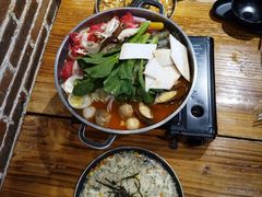 -辛明堂洞韩式芝士年糕火锅(万达店)