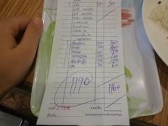 账单-Wang Sai Seafood